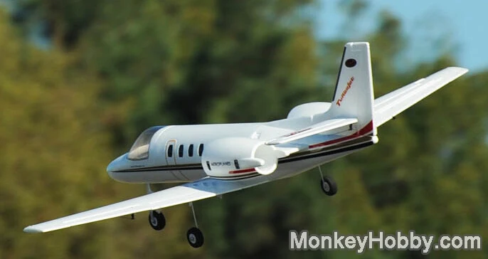 Dynam Cessna 550 Turbo Jet радиоуправляемый самолет 5 каналов 2,4 ГГц PNP rc самолет