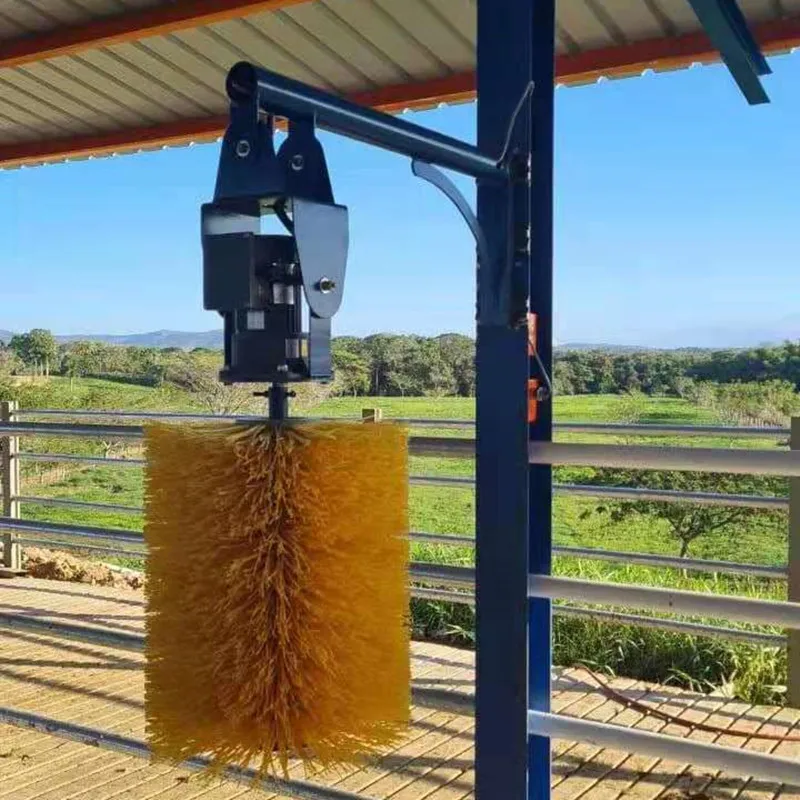 Automatic COW Cleaning Brush Electric CATTLE Body Brush/ Combs For Dairy Farm Milking Machine Cow Massage Roller | Дом и сад