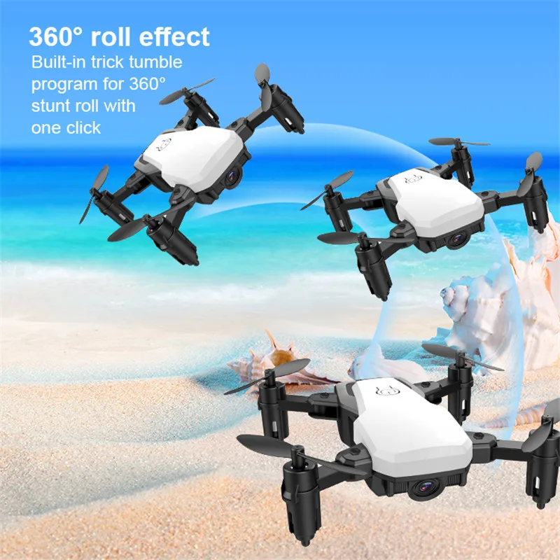 

JDRC JD-16 WiFi FPV Drone New Mini Foldable Arm RC Quadcopter with Camera Real-time Transmission Gesture Video Drone 0.3MP/2MP