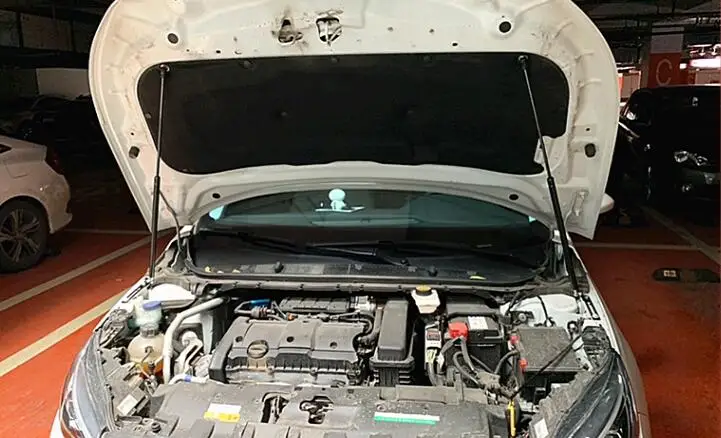 Передний капот капота из углеродного волокна для peugeot 308 T9- модифицирует газовые Распорки Амортизатор