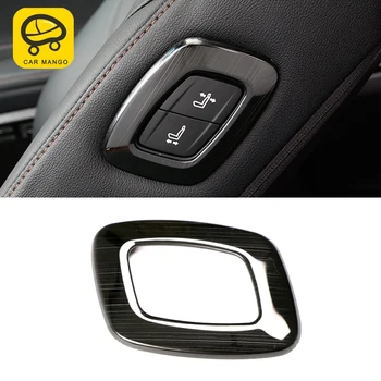 

CarManGo for Toyota Camry XV70 2017-2020 Auto Car Styling Seat Adjust Chrome Cover Trim Frame Sticker Interior Accessories