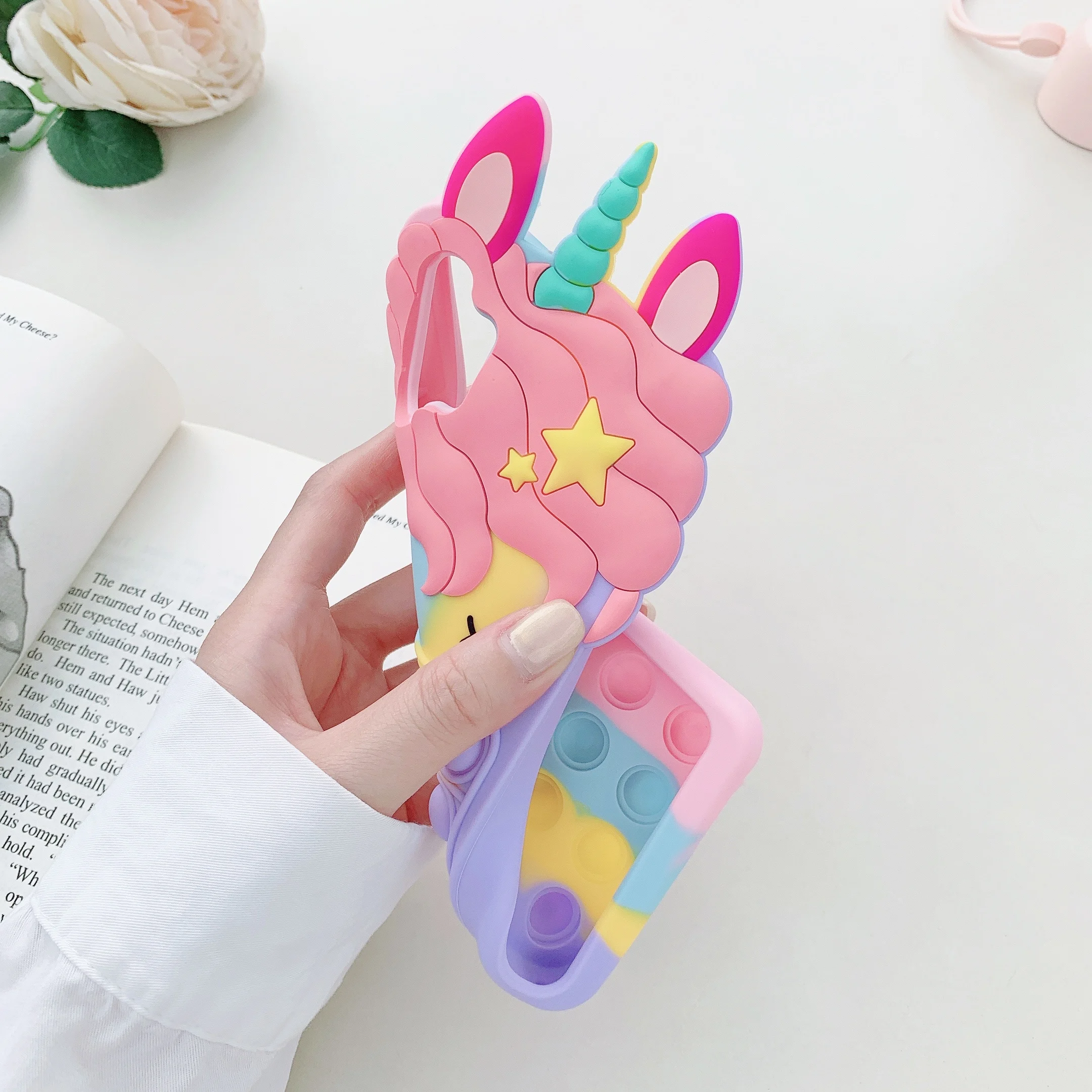 Unicorn Pop Fidget Phone Case (Samsung)