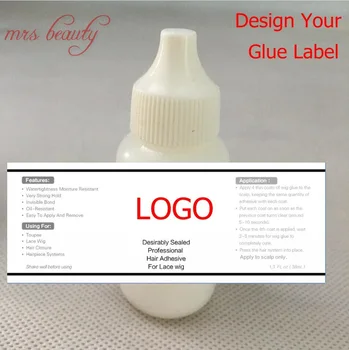 

100pcs Private Label for waterproof lace Wig glue strong Lace Wig Glue Liquid Wig glue Invisible Adhesive waterproof glue
