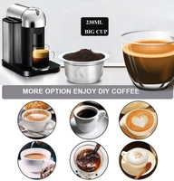 2 IN 1Reusable Nespresso Vertuoline Plus Machine Cream Coffee Filter 4