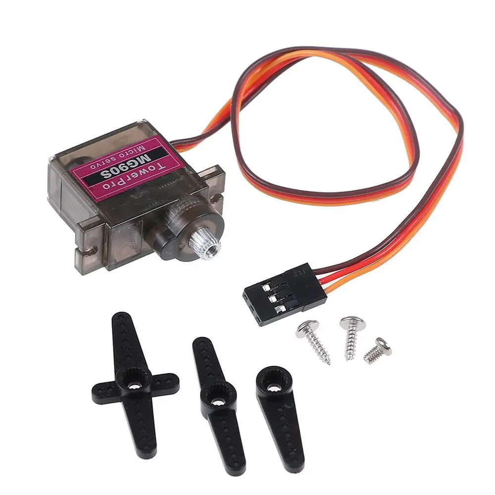 1 Set MG90S Metal Gear Digital 9g Servo SG90 For Rc Helicopter Plane Boat Car MG90 9G Trex 450 RC Robot Aircraft Toy Parts | Электроника
