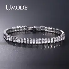 Роскошные теннисные браслеты UMODE с кубическим цирконием цепочка