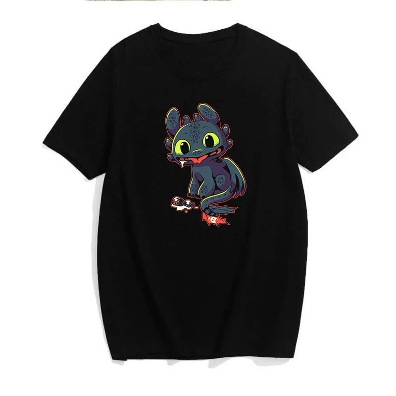 Black03 Астетическая футболка в стиле Харадзюку футболка с короткими рукавами и принтом «Мастер дракона» модная повседневная винтажная одежда для веганов - Цвет: Black03