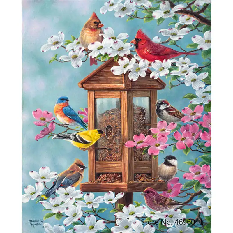 Картина по номерам рамки Раскраска по номерам домашний декор картины украшения животных RSB8348