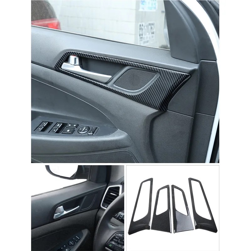Внутренняя отделка из углеродного волокна для hyundai Tucson