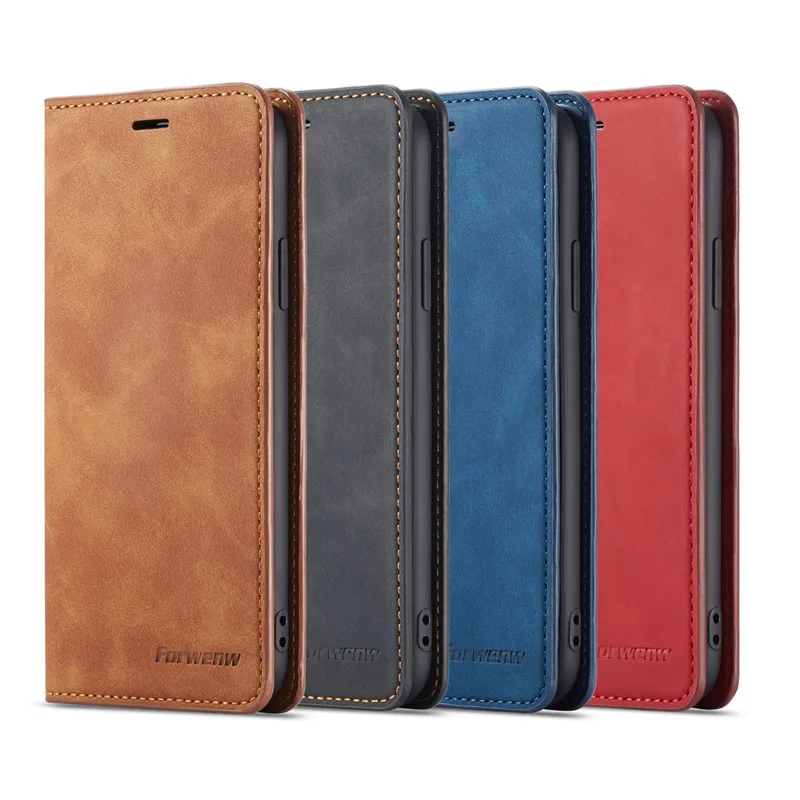 Luxury Case For iPhone 11 Pro MAX XS XR X 8 Plus 6 6S 7 5 5S SE Phone Leather Flip Wallet Magnetic Cover | Мобильные телефоны и