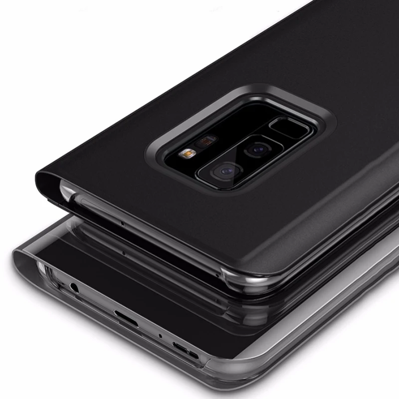 Роскошное умное зеркало флип чехол для iphone Xs max XR X 7 8 6 6S Plus 11 Pro Max 5 5S SE apple