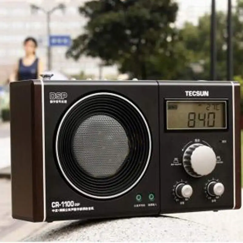 Tecsun CR-1100 DSP AM/FM стерео радио портативный Fm InternetC Ретро ...