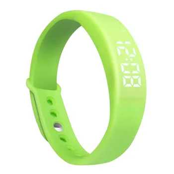 

HFES W5P Fashion Peeter Sleep Monitoring Temperature Measurement Smart Bracelet (Green)