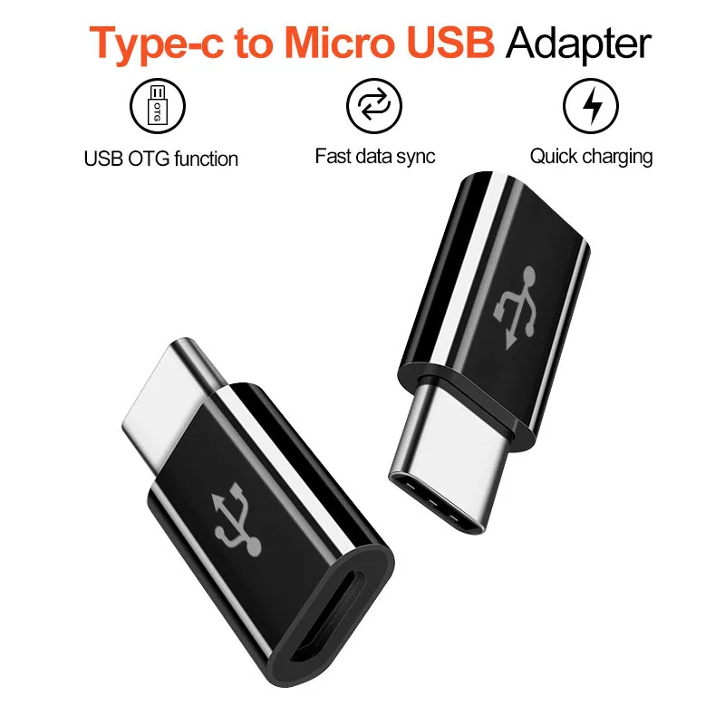 Type-C адаптер USB 3,1 USB адаптер для Macbook samsung s8 huawei P10 P9 type-C к Micro кабель-Переходник USB