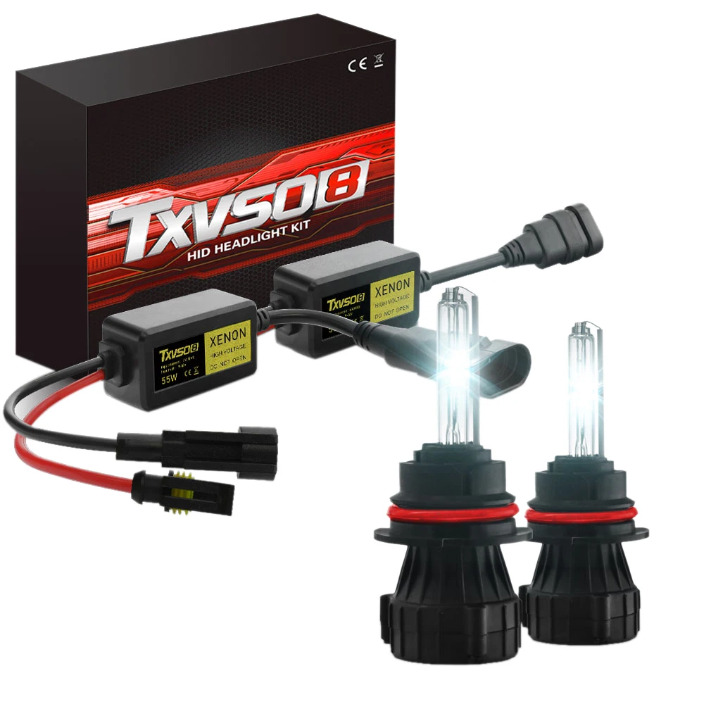 DHBH-TXVSO8 автомобильные ксеноновые светодиодные лампы для фар, 110 Вт 6000 К 12000лм лампа галогенная на замену или 2 шт. светодиодная внешняя лампочка