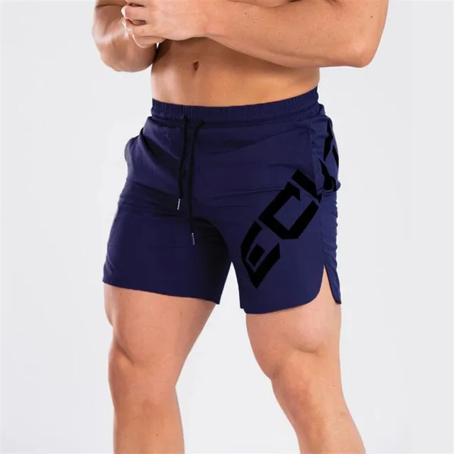Printed Quick Dry Men's Sports & Fitness Shorts - Men's Fitness Apparel ...