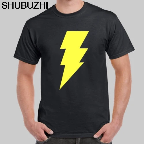 

Black Adam Logo Shazam Dwayne Johnson Black T-shirt USA Size Cool Casual t shirt men Unisex Fashion tshirt Loose Size sbz3453