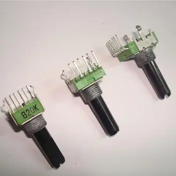 

2pcs/lot ALPHA switch for Yamaha mixer potentiometer dual B20K 6 feet shaft length 23mm