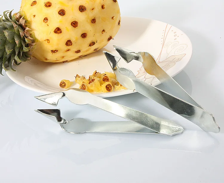 1 шт., полезный Фруктовый нож для чистки ананаса, овощерезки, клипса, резак, легкий нож для ананаса, фруктовый салат, инструменты, кухонные аксессуары KX 141