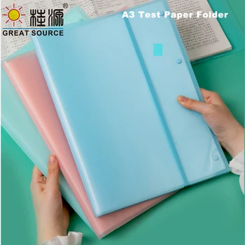 

A3 Display Book Drawing Presentation Book 30 Transparent Pockets Fancy Candy Color W310*L490mm (12.205" * 19.29") (3PCS)