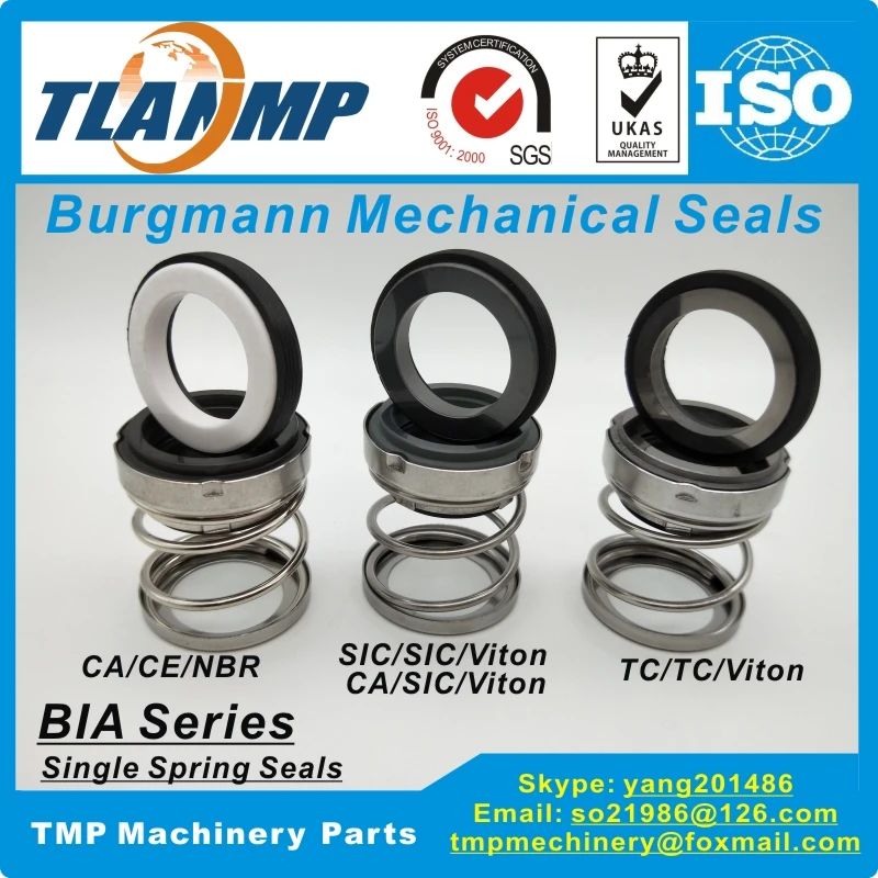 BIA 16 BIA/16 tlanmp Burgmann механические уплотнения Резина ниже водяного насоса (материал: CA