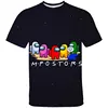 T-shirt manches courtes unisexe pour hommes, Streetwear, tendance, jeu vidéo 3D, Hip Hop, parmi nous, été ► Photo 2/6