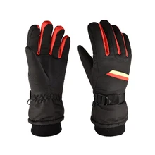 Зимние снегоходные лыжные перчатки для мужчин и женщин водонепроницаемые перчатки для катания на лыжах и сноуборде ветрозащитные зимние теплые перчатки