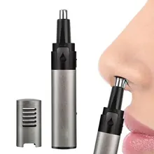 Безопасный триммер для чистки носа, зарядка от usb, стильный Электрический подарок из нержавеющей стали, многофункциональный практичный портативный прибор для удаления ушей