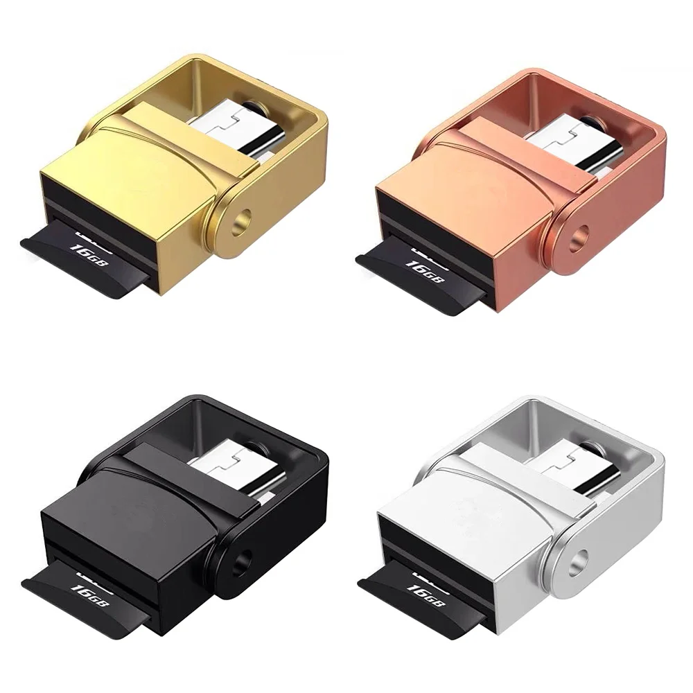 

USB 3.1 Micro Card Reader 5 Pin TF Micro SD OTG Adapter Micro Memory Card Reader For Samsung Xiaomi Huawei HTC
