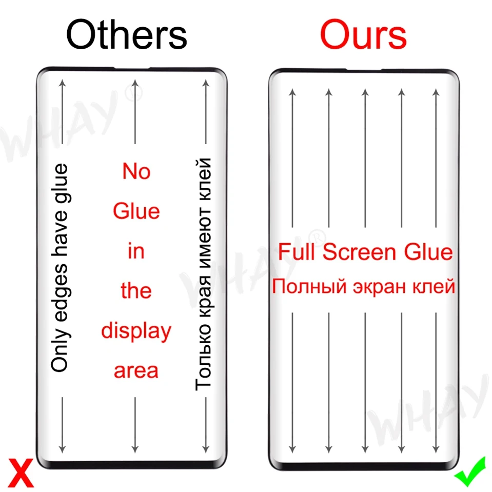 3D закаленное стекло для samsung Galaxy Note 10 Plus Note10 Pro 9, полностью изогнутое Защитное стекло для экрана samsung S10 S9 Plus