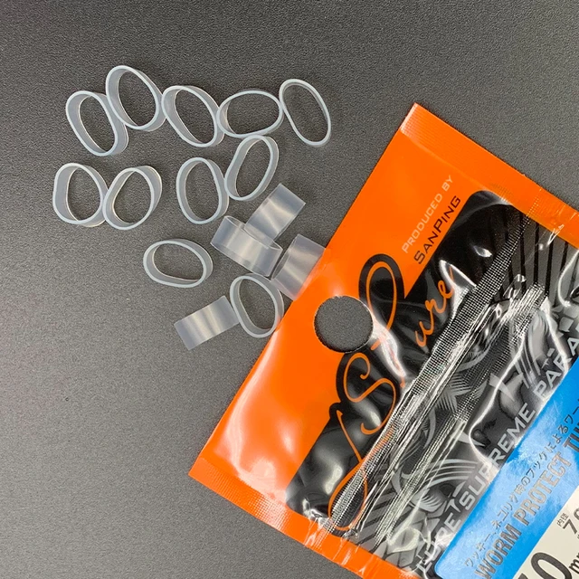 LSP 20pcs/bag Wacky Rig Tool and Worm O-Rings Wacky Ring Tool Wacky Worm Kit  for Senko Soft Baits for bass fishing - AliExpress