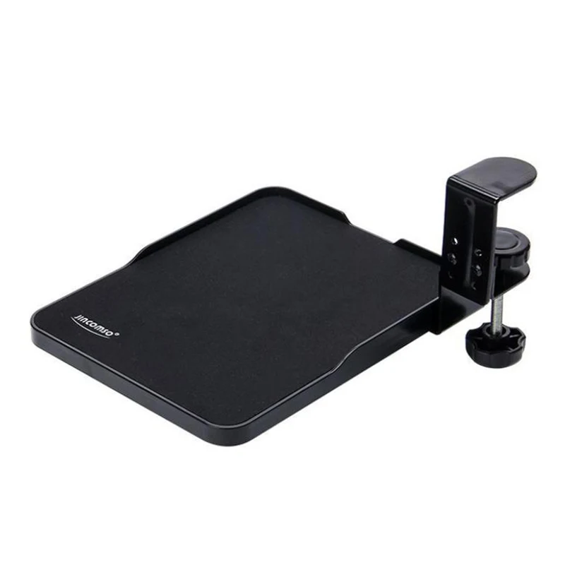 Jincomso Keyboard Mouse Tray Rotating and Pad Can Be Used for Storage Box Hiding Under the Desktop | Компьютеры и офис