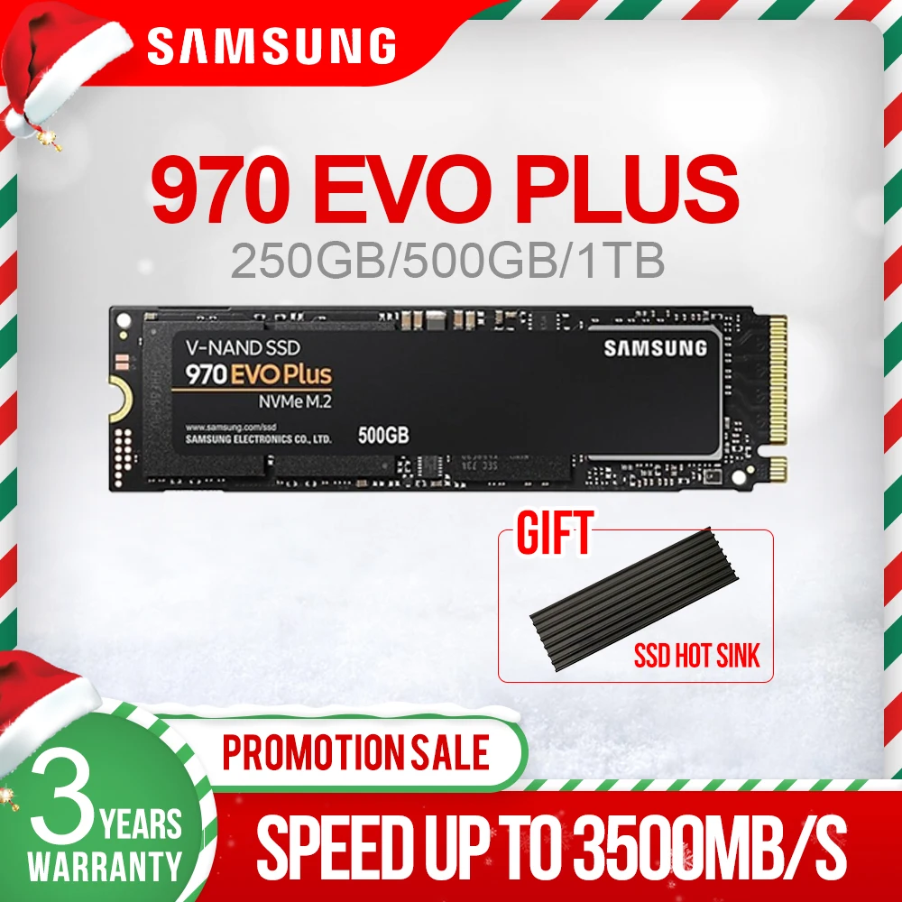 Samsung 970 Evo Plus 250gb 500gb 1tb Nvme Ssd M.2 2280 Internal Solid State  Hard Disk Ssd Pcie 3.0 X4, Nvme 1.3 Notebook - Solid State Drives -  AliExpress