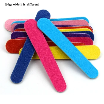 

500Pcs Professional Mini Wood Mixed Nail Art Files Buffer 180/240 Colorful Sandpaper 2 Sides Manicure Nail Salon Tools Wholesale