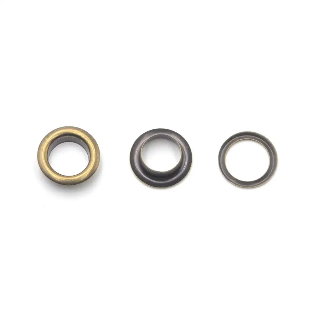 Eyelet Grommet Ring Eyelet Grommet Ring Kit Grommet Eyelet Kit KALASO 100sets 8mm Pure Brass Material Bronze Grommet Eyelet With Washer Fit Leather Craft Shoes Belt Cap Bag Diy Supplies