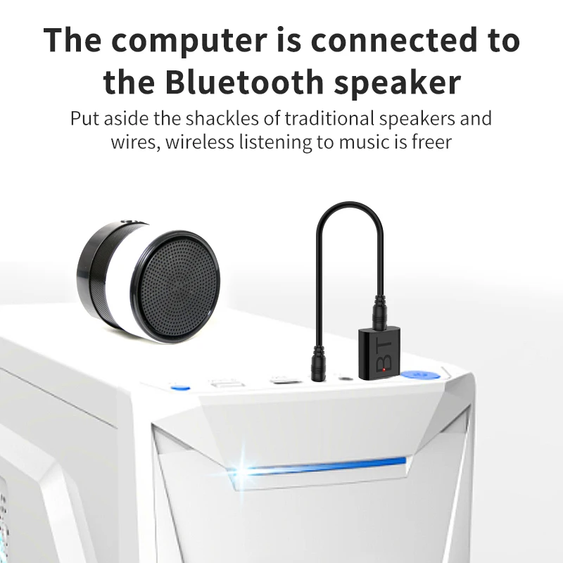 2 в 1 беспроводной Bluetooth 5,0 приемник адаптер USB Bluetooth передатчик стерео аудио наушники адаптер для ТВ динамик автомобильный комплект