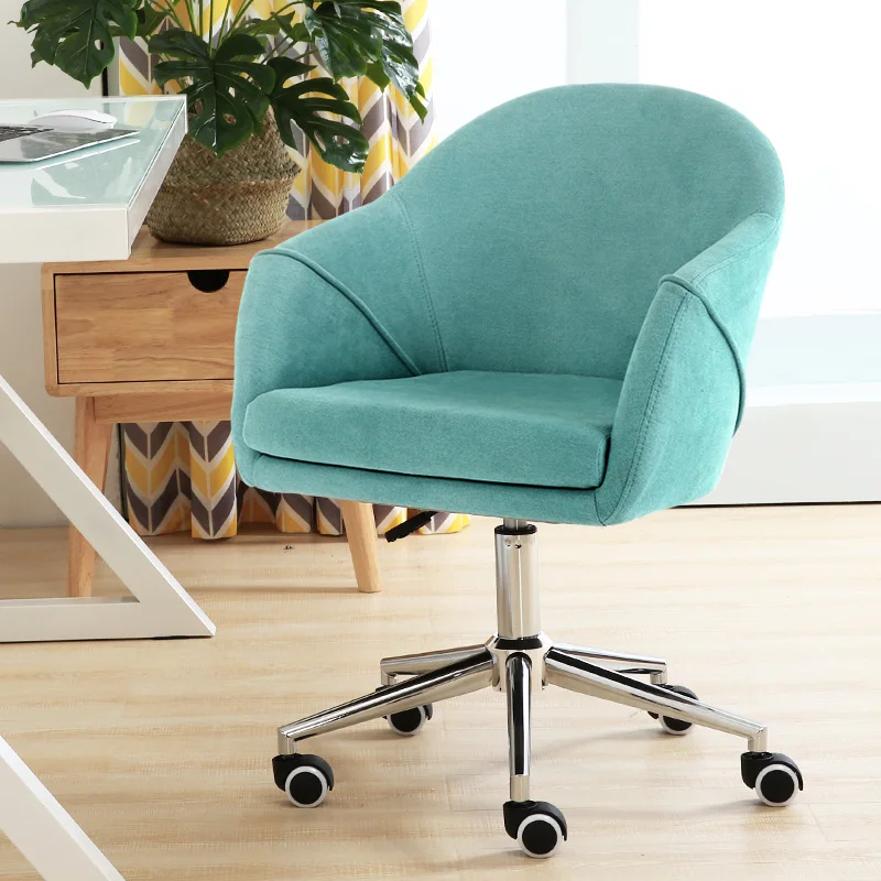 Nordic Modern Simple Office Chair backrest chair office furniture Light Luxurious Artificial Leather Cadeira