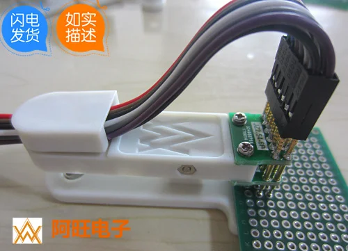 

Зажигание приспособления отладка загрузка 2,54 мм-6P Двухрядный STM32 STC JTAG тестовая рамка пружинный штифт