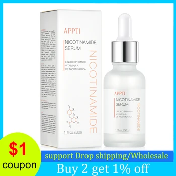 

Nicotinamide Hexapeptide Face Serum Liquid Vit C Moisturizing Repair Anti Aging Wrinkle Shrink Pore Facial Essence Skin Care