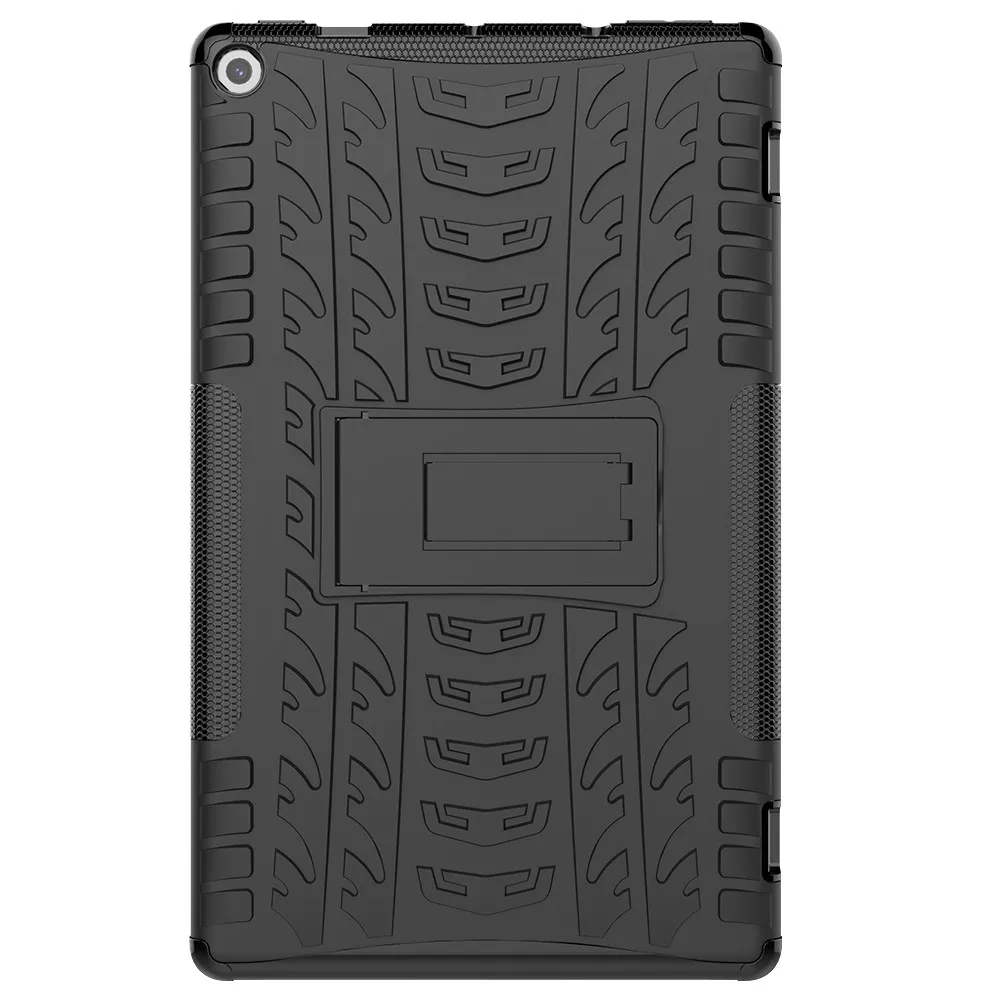 Чехол-подставка для Amazon Kindle Fire HD 10 гибридный прочный жесткий резиновый ПК чехол-подставка защитный кронштейн ударопрочный корпус