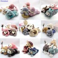 Новая мультяшная перезаряжаемая сумка для горячей воды съемная и моющаяся Взрывозащищенная электрическая грелка для рук милые куклы-животные