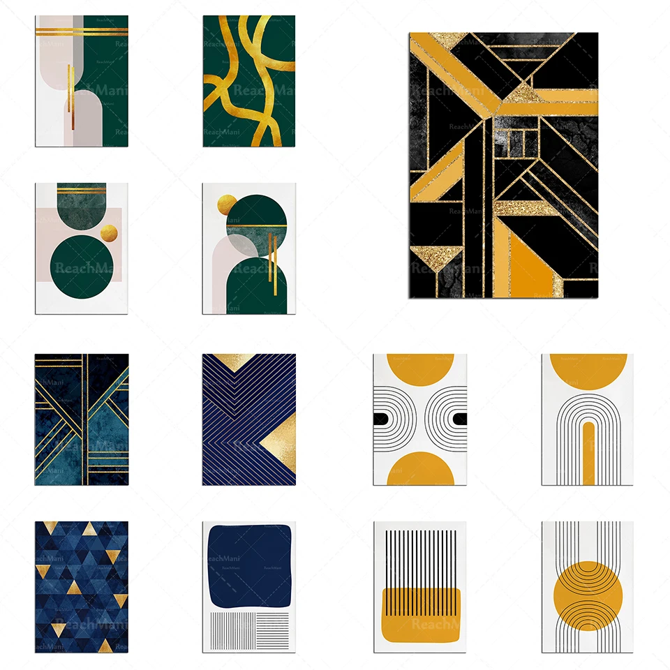 

Abstract geometric art prints, minimalism medieval modern wall art Scandinavian print line and shape illustration print poster