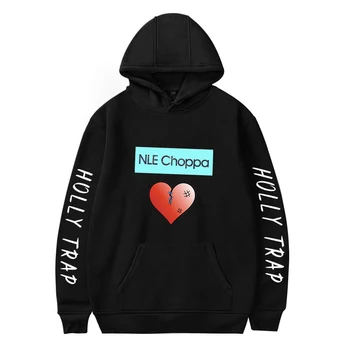 

2020 Rapper Nle Choppa Hoodies Men Casual Pullover Streetwear Sweatshirt Sudadera Hombre Male Rapper Nle Choppa Hoodie Women