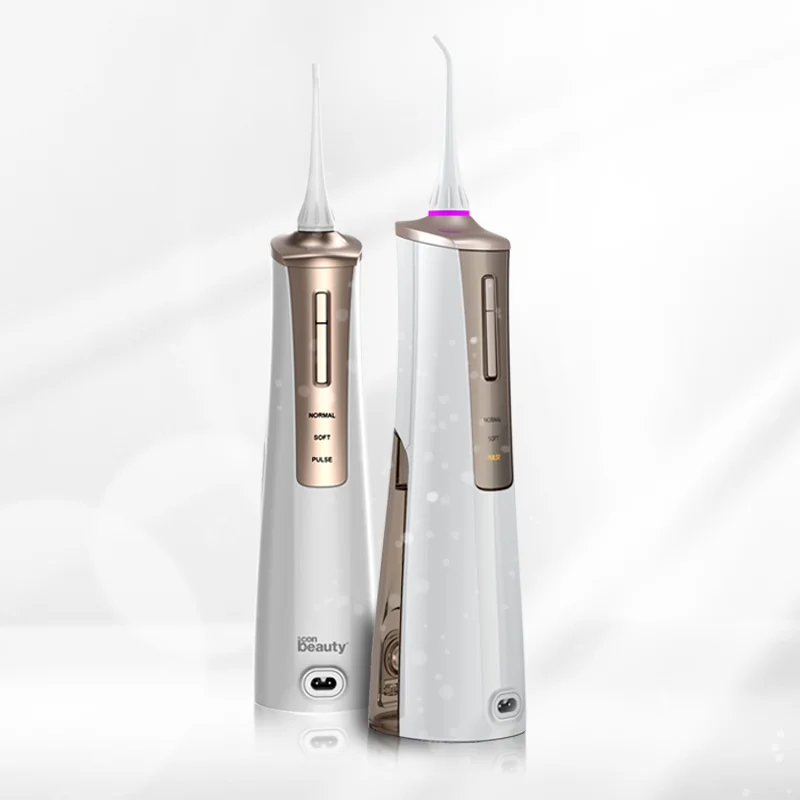 

Dental Water Jet Flosser Portable Oral Irrigator For Teeth Cleaning Power Water Pick Floss 3 Colors 145ml Water Tank 3 Nozzles