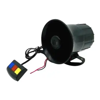 

12v/24v Practical Motorcycle Round Opening Horn 3 Tone Alarm Horn Extremely loud and clear sound Car Parts Accessories