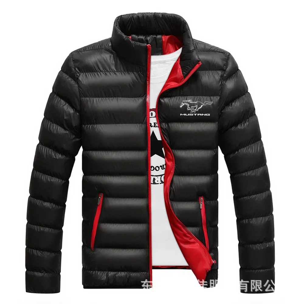 Для мужчин Mustang s светильник ветровка куртка Slim Fit зимняя куртка мужская парка пальто уличная Мужская Куртка бомбер мужская спортивная одежда X - Цвет: Черный
