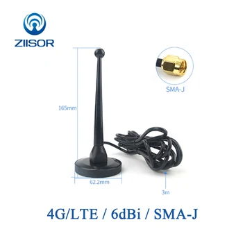 

4G LTE Copper Antenna with Magnetic Base Omni High Gain Antennas for Modules DTU with SMA Male Connector 3m Cable TX4G-TB-300