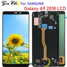 Для SAMSUNG Galaxy A9 сенсорный ЖК-дисплей с рамкой A920 lcd A9S A9 Star Pro SM-A920F/DS A920F для SAMSUNG A9 lcd