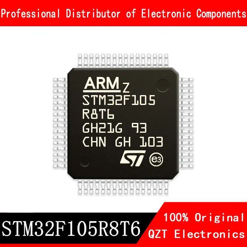 5pcs/lot new original STM32F105R8T6 STM32F105 LQFP64 microcontroller MCU In Stock new original stm32f105vbh6 stm32f105v8h6 stm32f105vb stm32f105v8 stm32f105 stm32f stm32 stm ic mcu bga 100 chipset