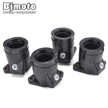 

4PCS Motorcycle 3HE-13586-00 Carburetor Adapter Inlet Intake Pipe For Yamaha FZR600 Genesis 1989-1999 FZR 600 3HE-13596-00